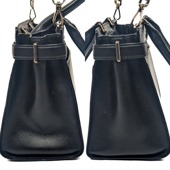 KATE SPADE Black Saffiano Leather medium sized shoulder bag - Picture 5 of 13